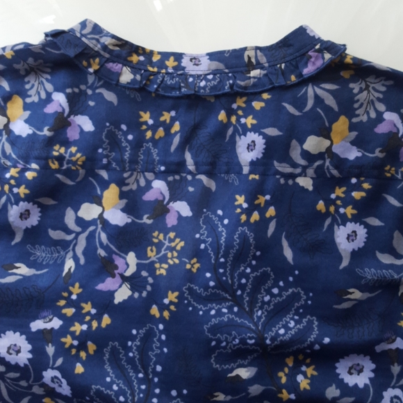 GAP Cotton Blouse with Ruffles - Picture 4 of 7